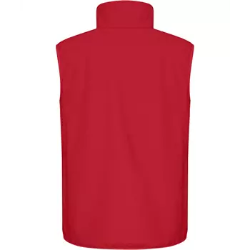 Clique Classic softshell vest, Red