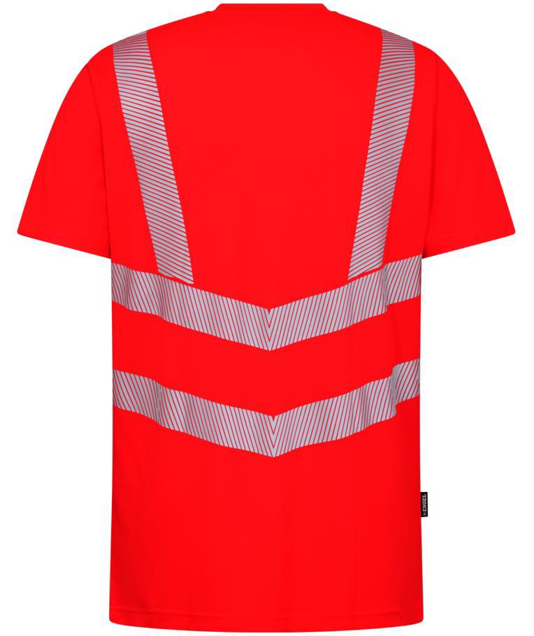 Engel Safety T-shirt, Hi-Vis Red