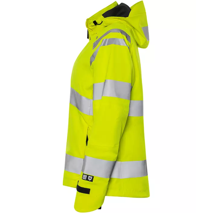 Fristads women's shell jacket 4681 GLPS, Hi-Vis Yellow, large image number 7