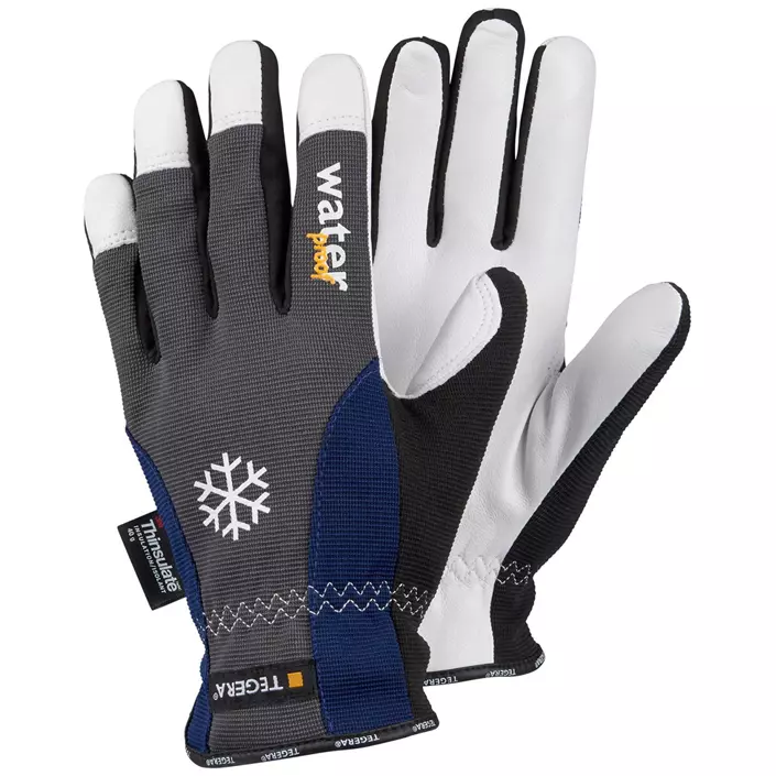 Tegera 295 winter work gloves, White/Grey, large image number 0