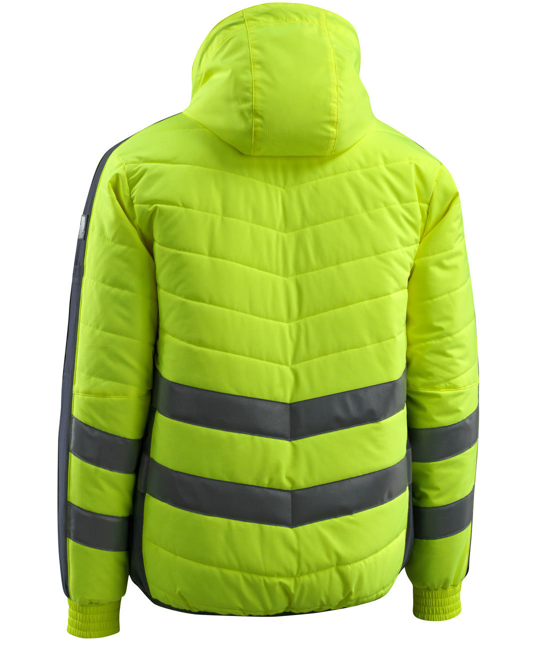 Mascot Safe Supreme Dartford vadderad jacka, Varsel Gul/M&ouml;rk Marinbl&aring;, large image number 2