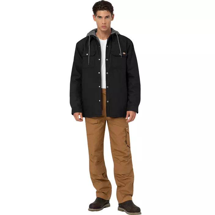 Dickies TechDuck hantverksbyxa, Rinsed Brown Duck, large image number 7