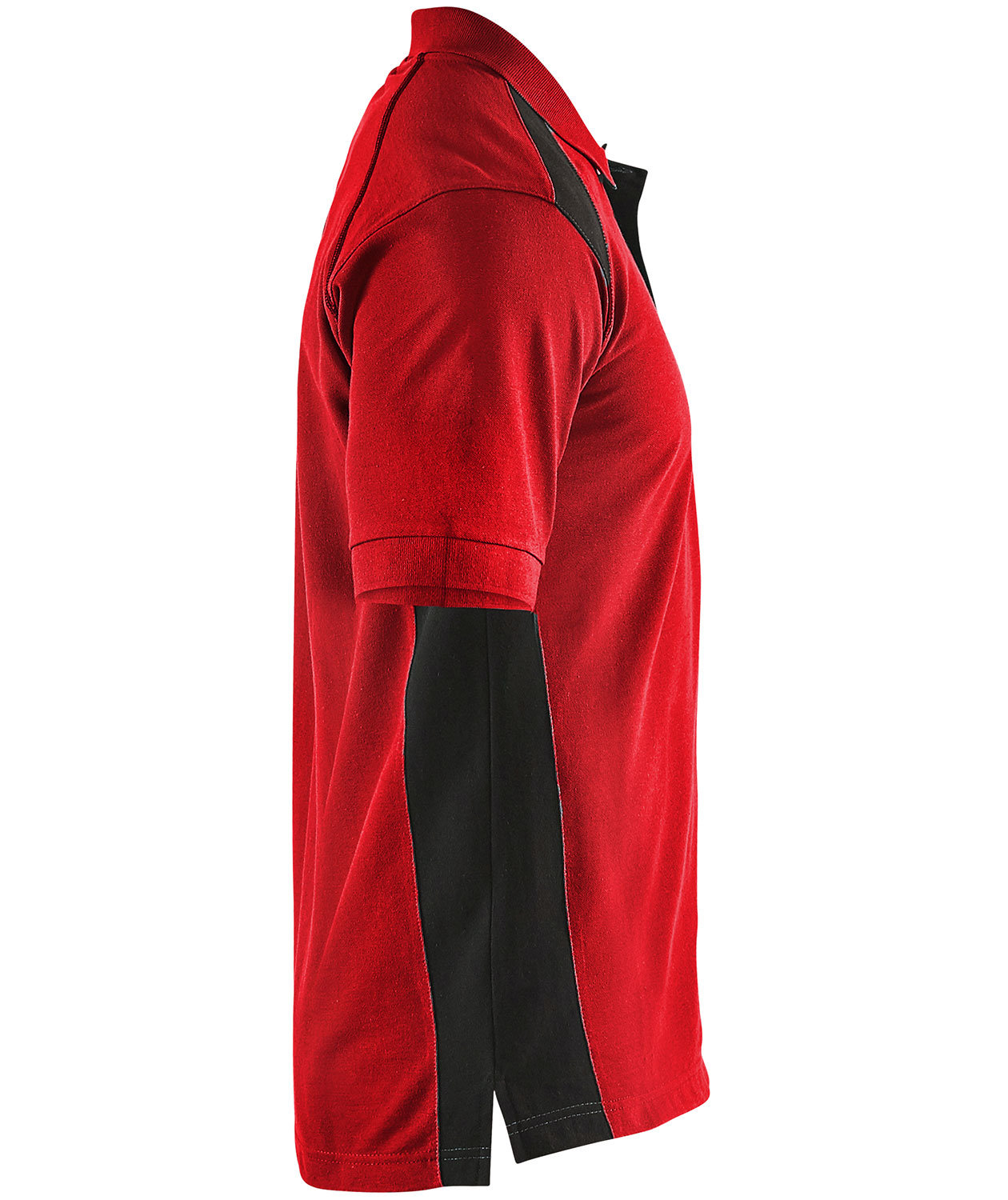 Bl&aring;kl&auml;der Polo T-shirt, R&oslash;d/Sort, large image number 3