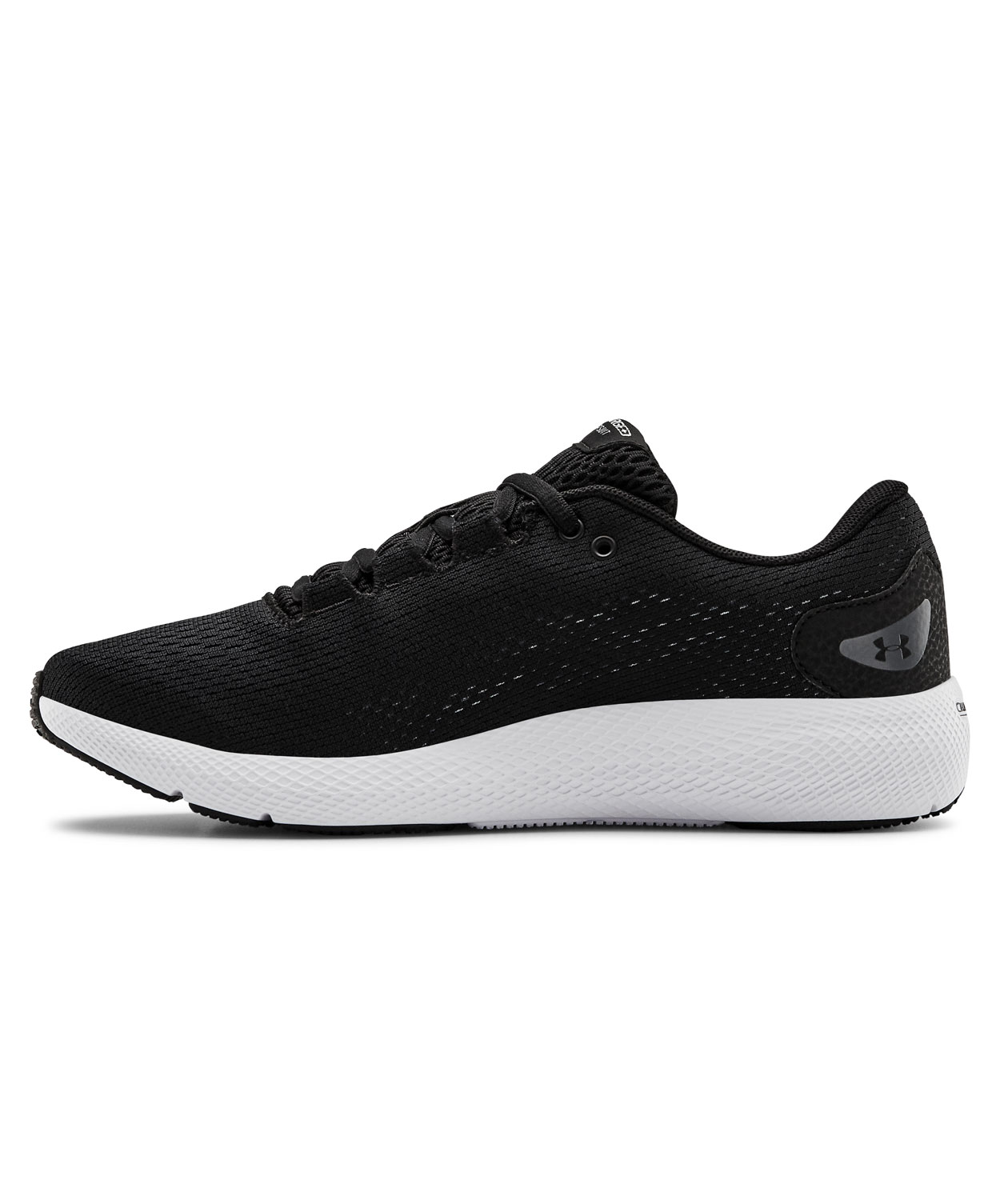 Under Armour Charged Pursuit running shoes, Black, large image number 3