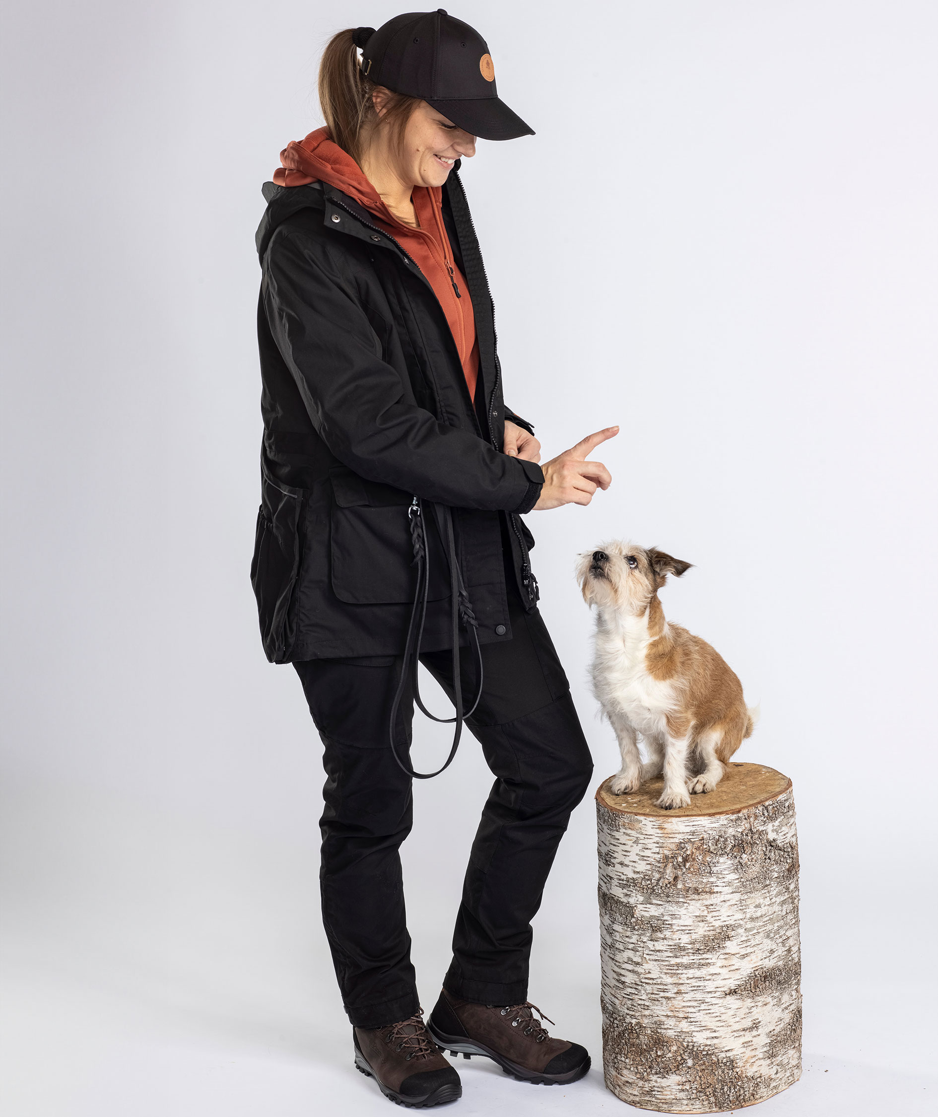 Pinewood Dog Sports Trainer damebuks, Black, large image number 5