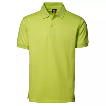 ID Pique Polo T-skjorte, Limegrønn