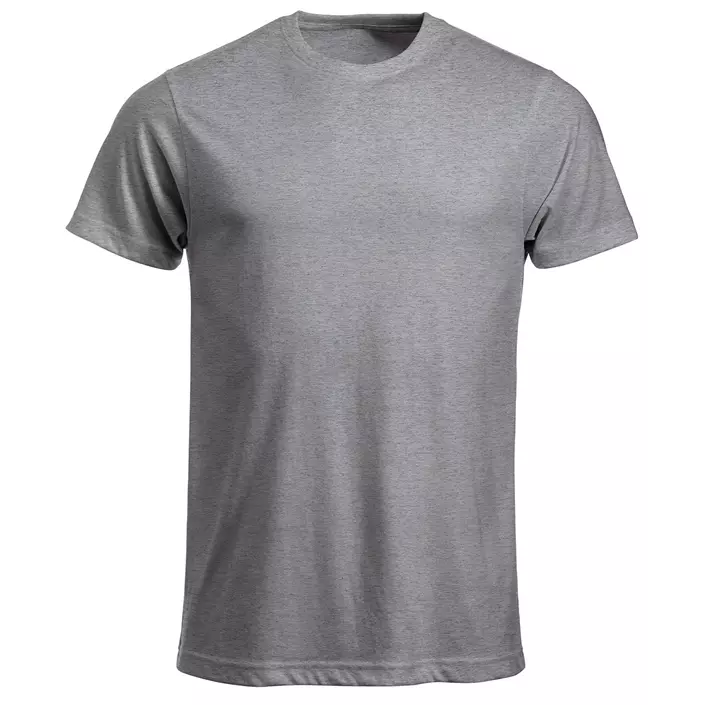 Clique New Classic T-shirt, Grå Melange, large image number 0