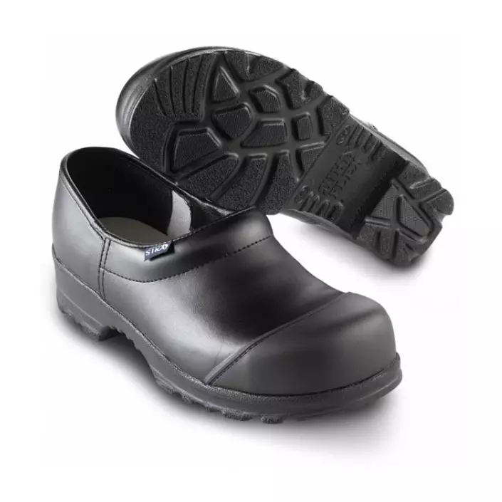 2nd quality product Sika flex clogs with heel cover S3, Black, large image number 0