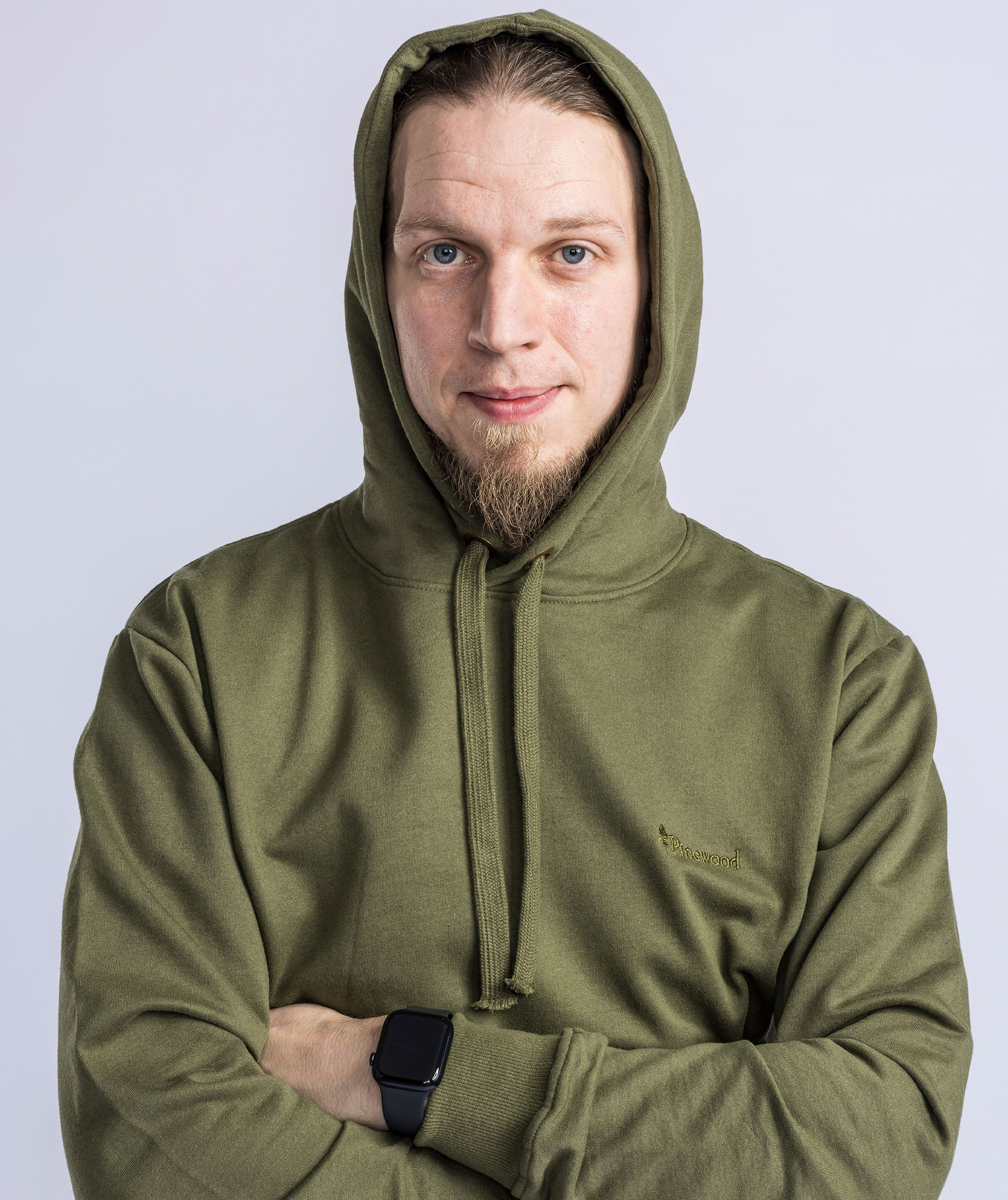 Pinewood Logo h&aelig;ttetr&oslash;je, Pine green, large image number 4