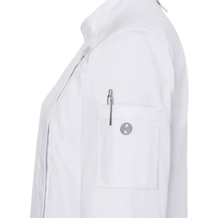 Karlowsky Naomi women's chefs jacket, White, large image number 4