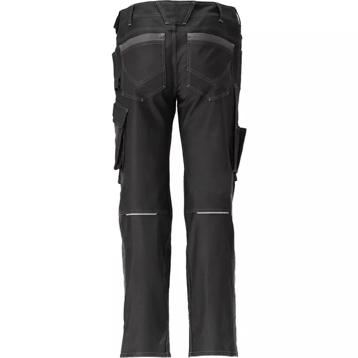 Mascot Unique arbetsbyxa, Svart/Antracitgrå, large image number 1