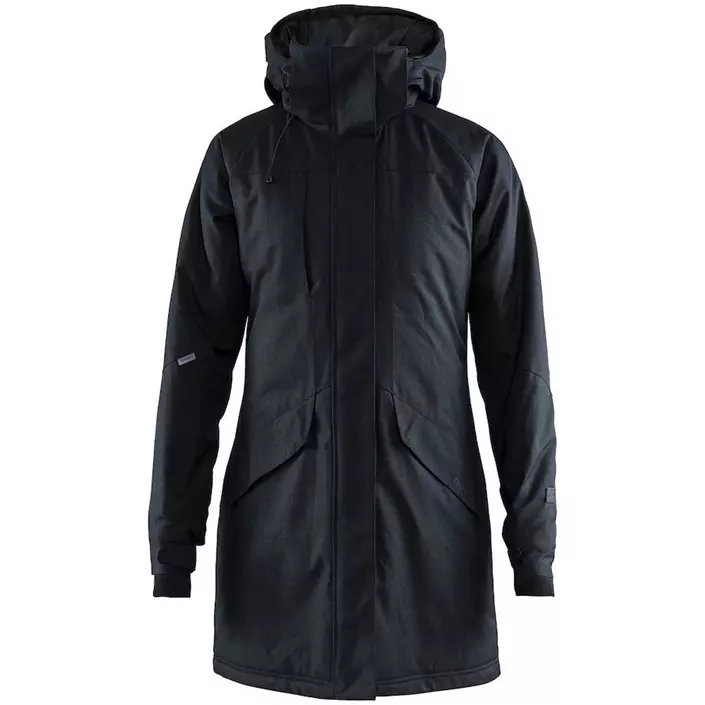Craft Mountain women's winter parka jacket, Black, large image number 0