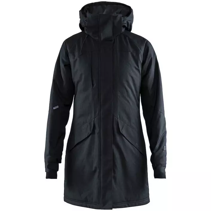 Craft Mountain women's winter parka jacket, Black, large image number 0