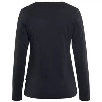 Blåkläder women's long-sleeved T-shirt, Black