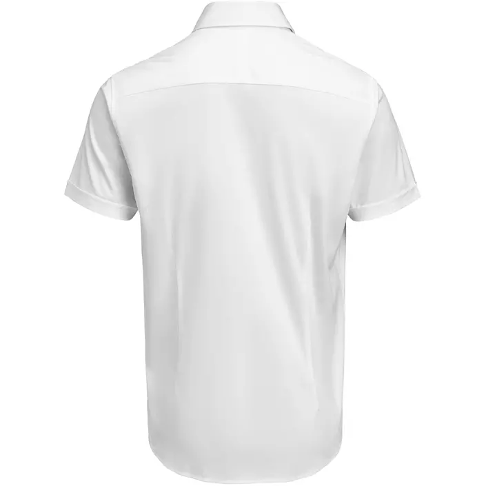 J. Harvest & Frost Indgo Bow Slim fit kortärmad skjorta, White, large image number 1