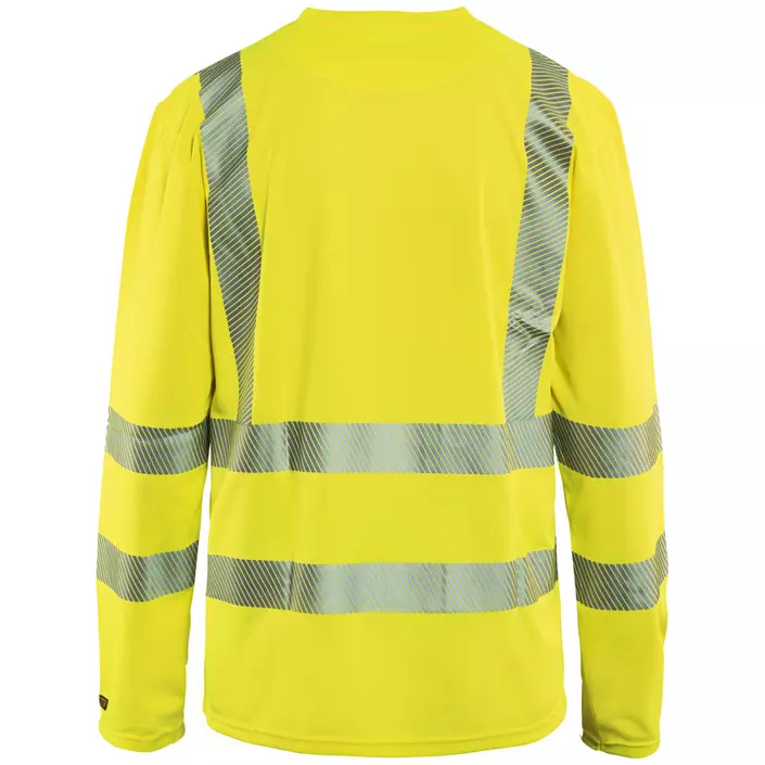 Blåkläder langärmliges T-Shirt, Hi-Vis Gelb, large image number 2