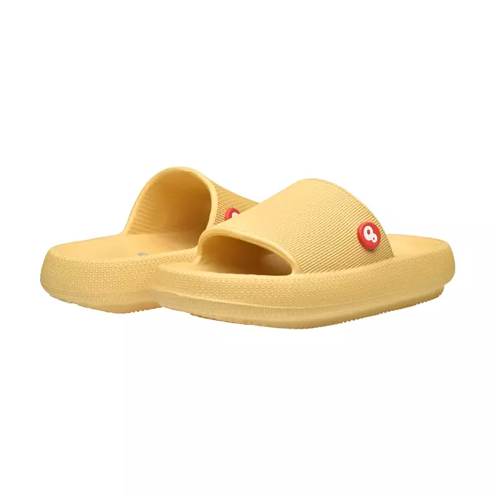 Sanita Claquette sandaler, Gul, large image number 7