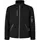 ID softshell jacket, Black, Black, swatch