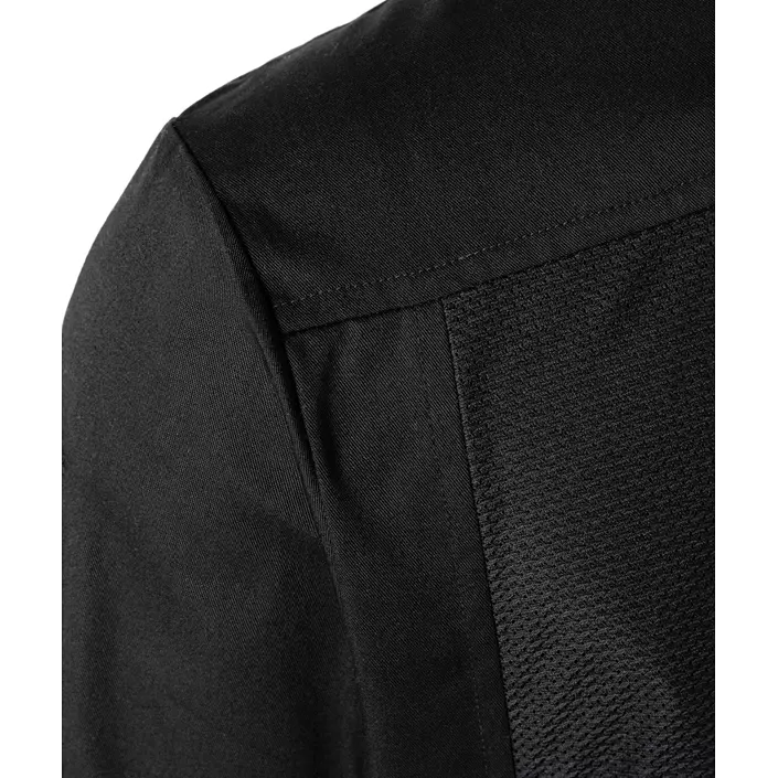 Karlowsky Basic kortærmet kokkeskjorte, Sort, large image number 4