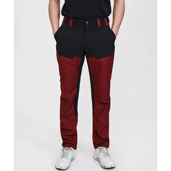 Sunwill Urban Track outdoor trousers, Dark red