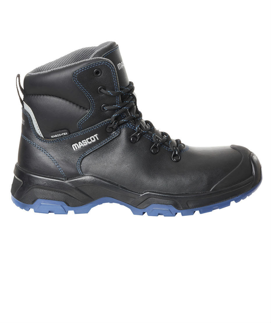 Mascot Flex safety boots S3, Black/Cobalt Blue, large image number 1