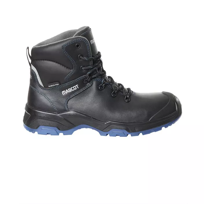 Mascot Flex safety boots S3, Black/Cobalt Blue, large image number 1