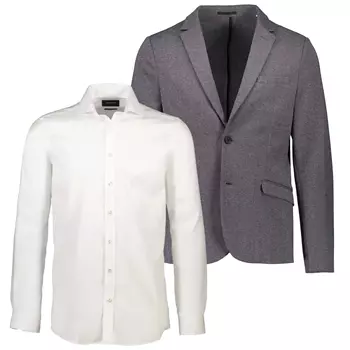 Lindbergh sæt med skjorte og habitjakke