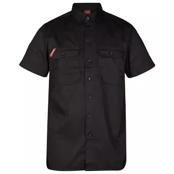Engel Extend short-sleeved work shirt, Black