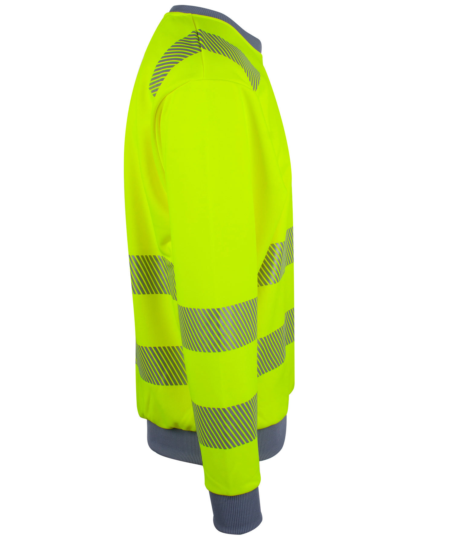 YOU Trelleborg  sweatshirt with reflectors, Hi-Vis Yellow, large image number 2