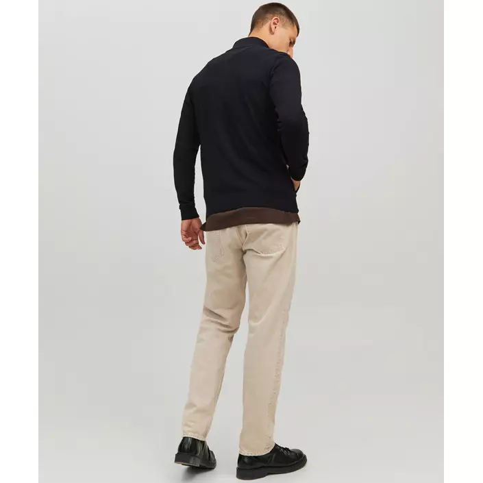 Jack & Jones JJEEMIL stickad cardigan, Svart, large image number 2