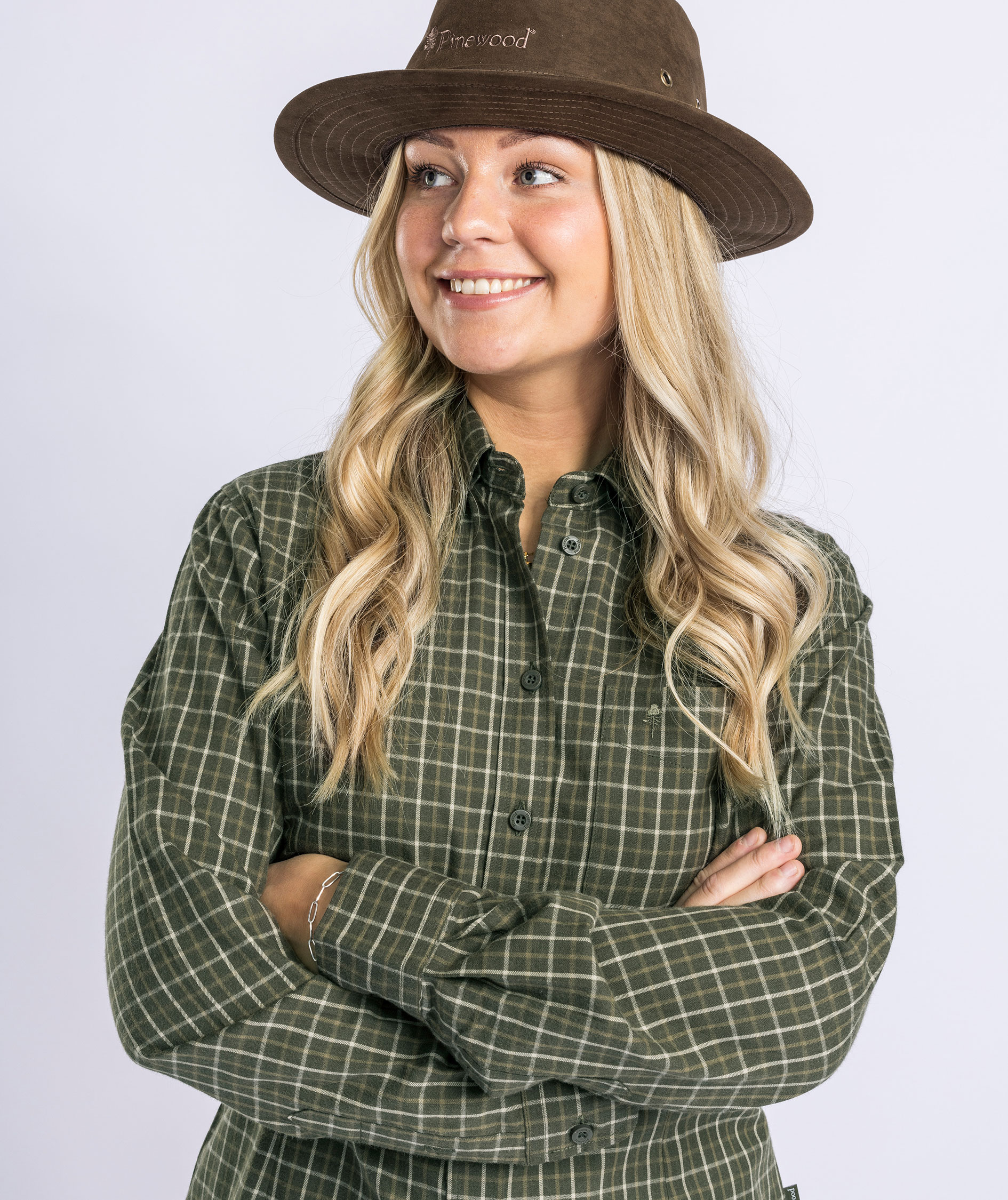 Pinewood Nydala Grouse dameskjorte