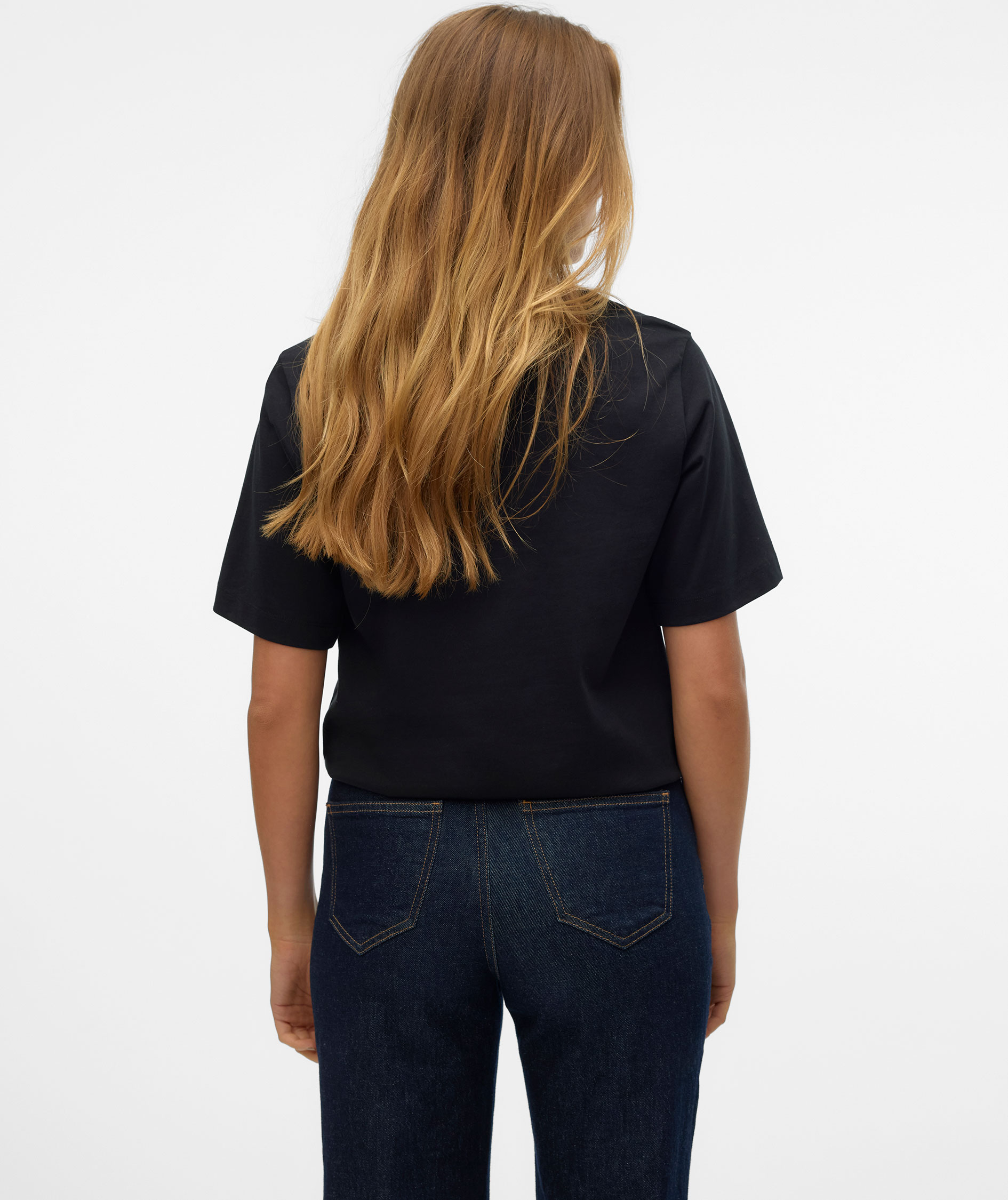 Vero Moda VMDEMI women's T-shirt, Black, large image number 2