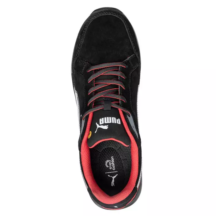 Puma Airtwist Black Red Low safety shoes S3, Black/Red, large image number 3