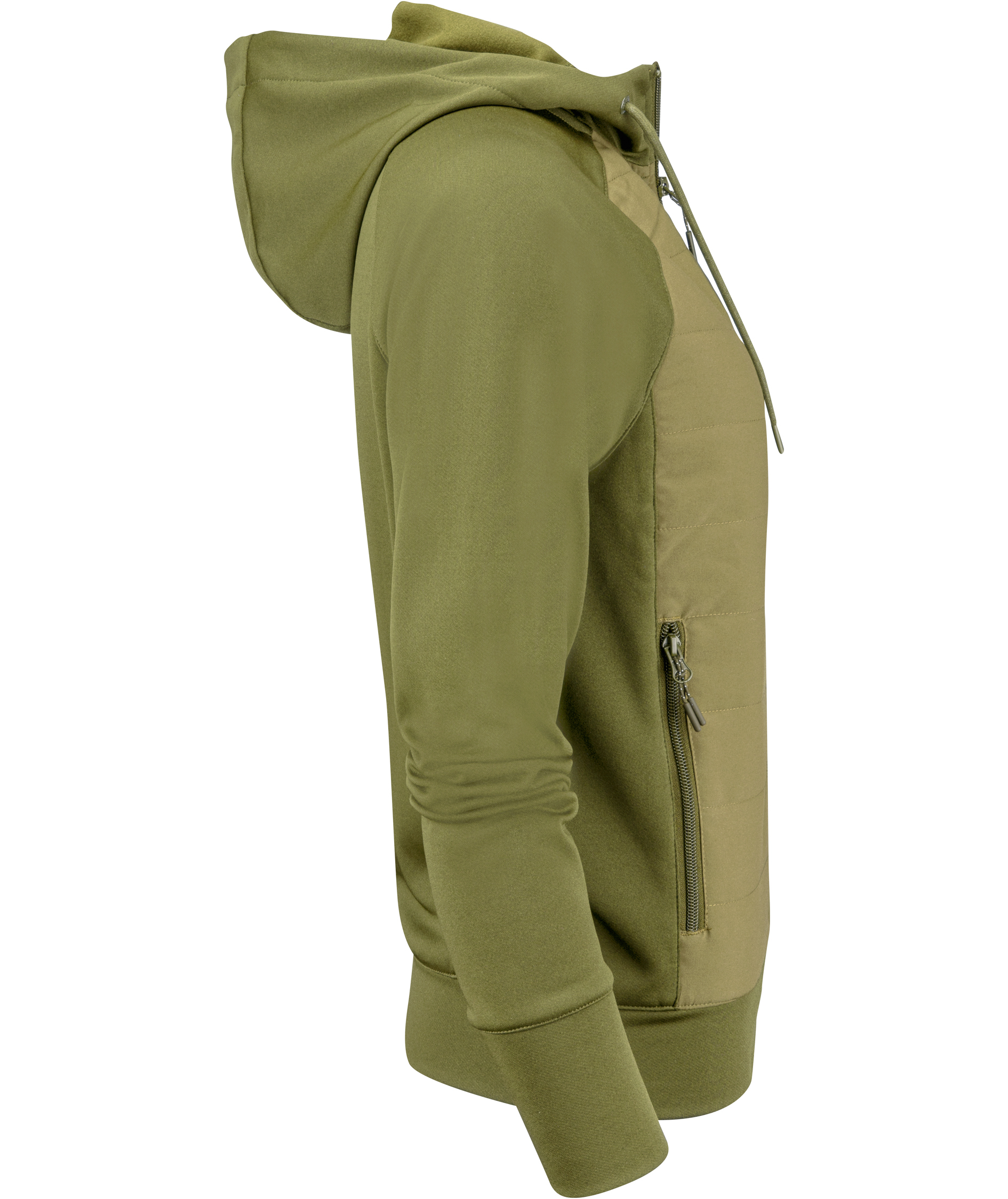 J. Harvest Sportswear Keyport women's hybrid jacket, Khaki Green, large image number 2