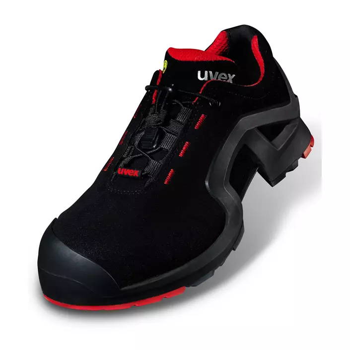 Uvex 1 8516 ESD safety shoes S3, Black/Red, large image number 0