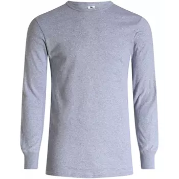 Dovre baselayer sweater, Grey Melange