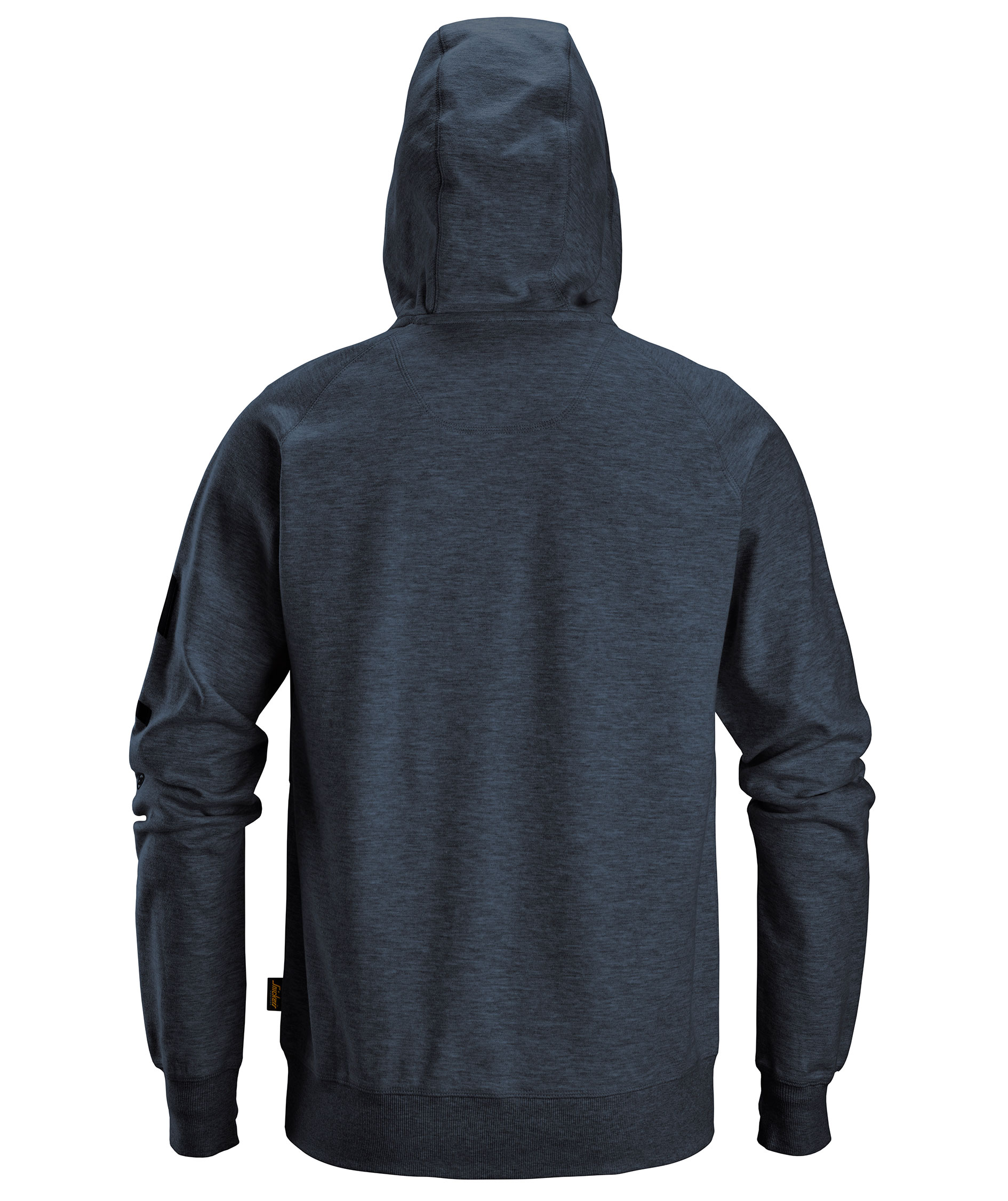 Snickers Logo Kapuzensweatshirt mit Rei&szlig;verschluss 2895, Navy melange