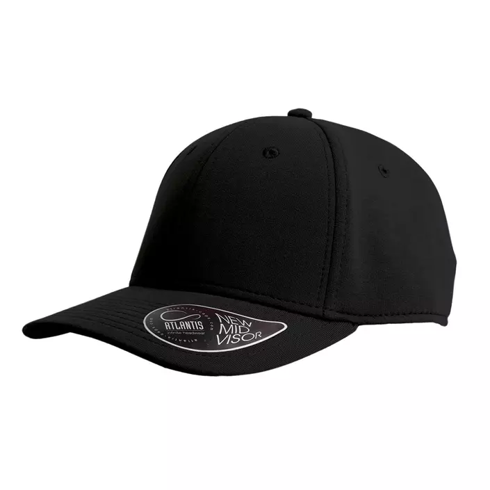 Atlantis Baseball Feed cap, Black, Black, large image number 0
