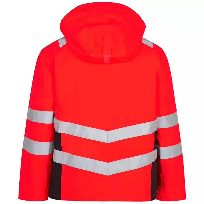 Engel Safety women's winter jacket, Hi-vis Red/Black, large image number 1