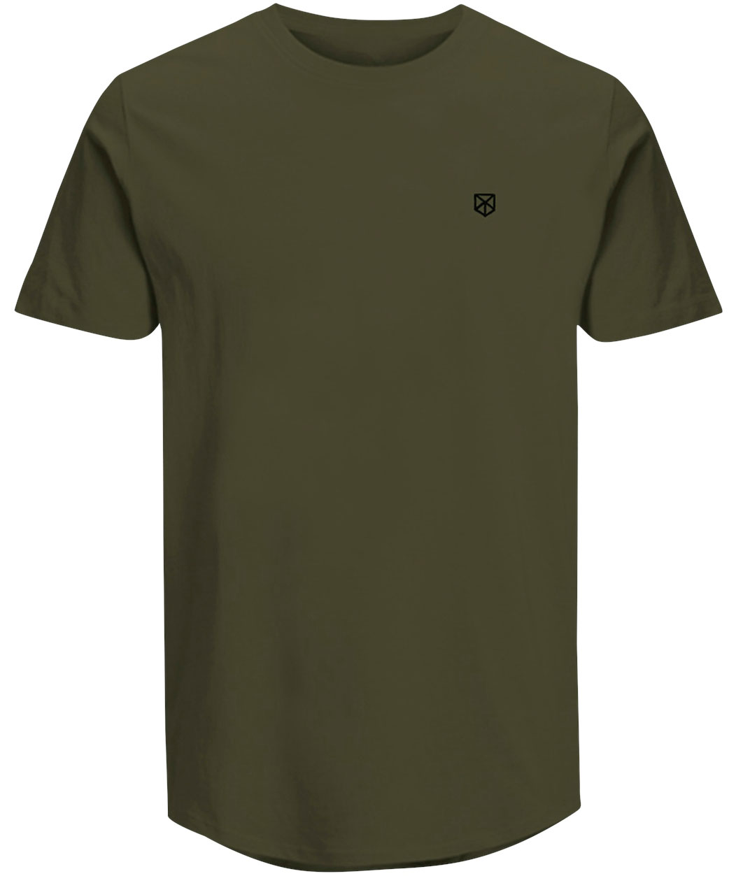 Jack & Jones JACJENS 5-pack T-shirt, Navy Blazer/White/OliveNight/Black/PortRoyale