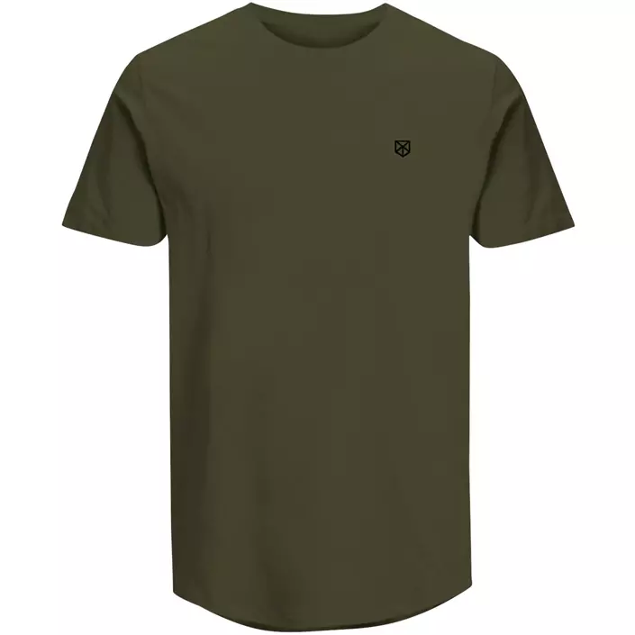 Jack & Jones JACJENS 5-pack T-shirt, Navy Blazer/White/OliveNight/Black/PortRoyale, large image number 1