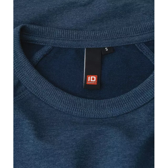 ID Core Damen Sweatshirt, Blau Melange, large image number 3