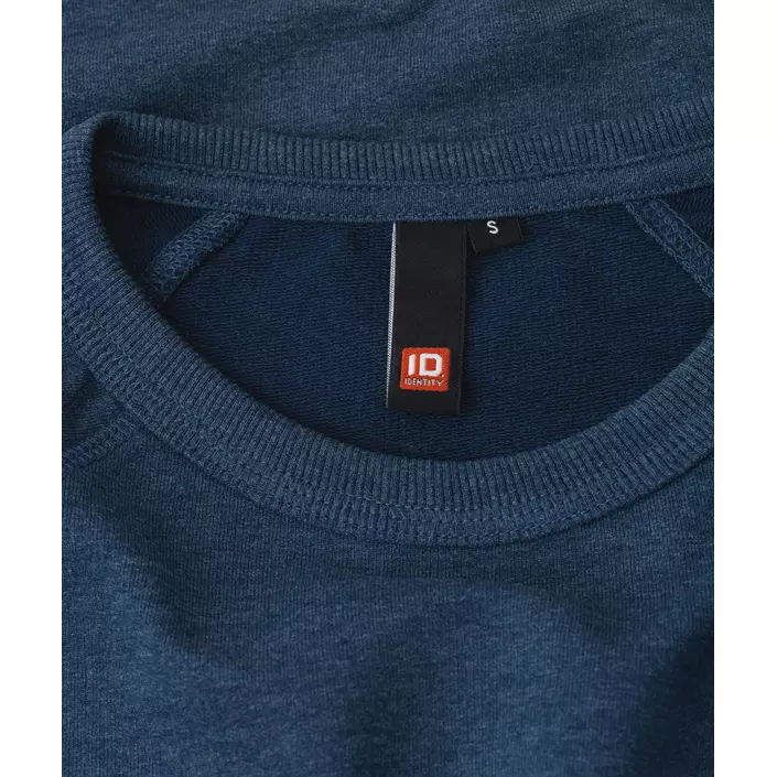 ID Core Damen Sweatshirt, Blau Melange, large image number 3