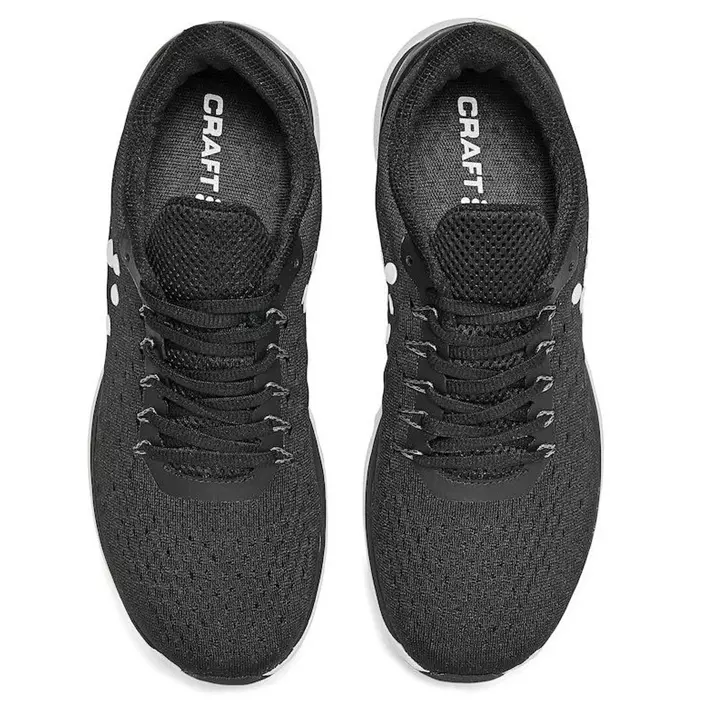 Craft V150 Engineered running shoes, Black/White, large image number 3