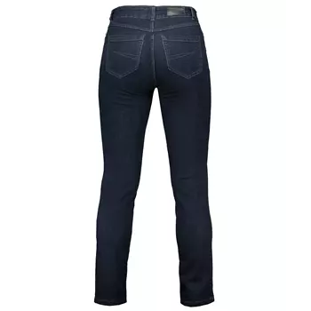 Pitch Stone Regular Fit dame jeans, Dark blue washed