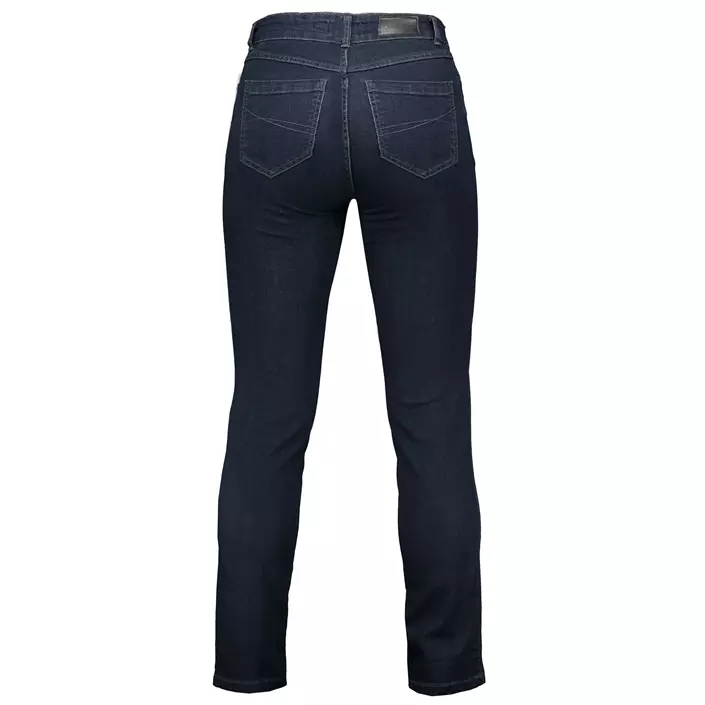 Pitch Stone Regular Fit Damen Jeans, Dark blue washed, large image number 1