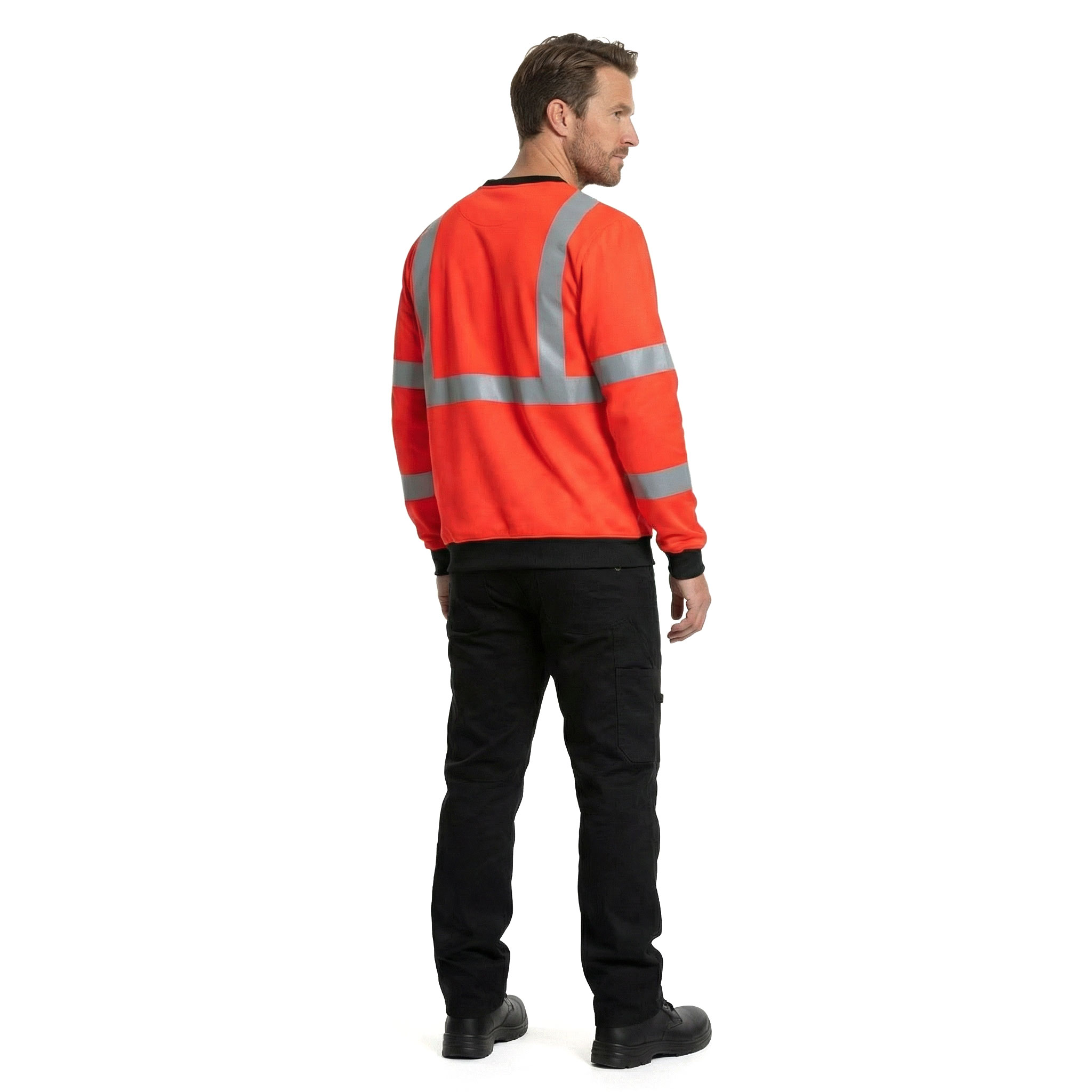 Helly Hansen Addvis sweatshirt, Hi-Vis Red, large image number 3