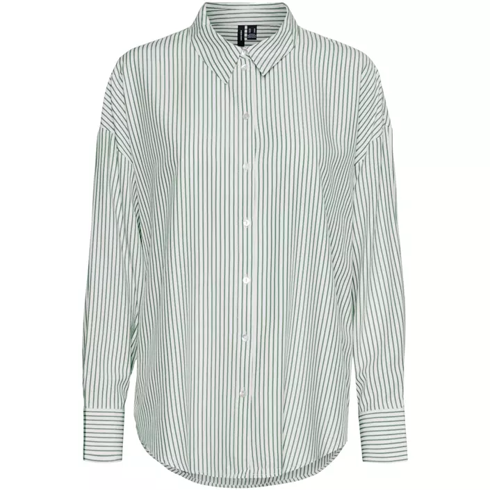 Vero Moda VMNORA oversize skjorta dam, Hedge Green, large image number 0
