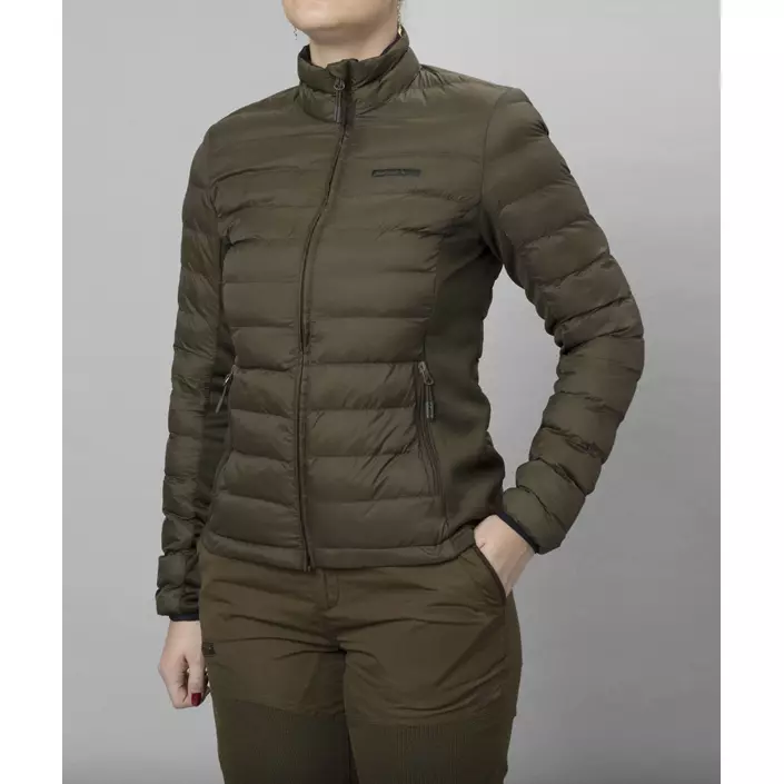 Seeland Therma vadderad jacka dam, Light pine, large image number 4