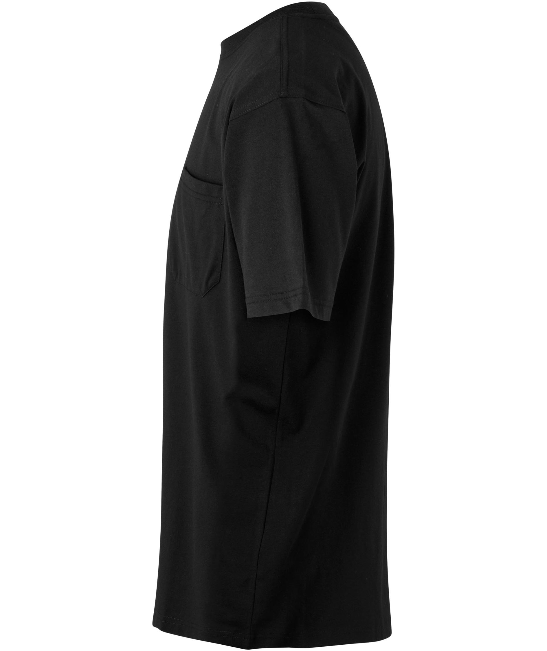 ID Identity T-Time T-shirt med br&ouml;stficka, Svart, large image number 2